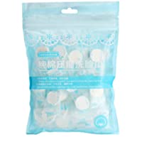 Provide the best 50pcs - Set Toalla del Recorrido al Aire comprimido mágico de algodón Desechables Máscara de Tejido de…